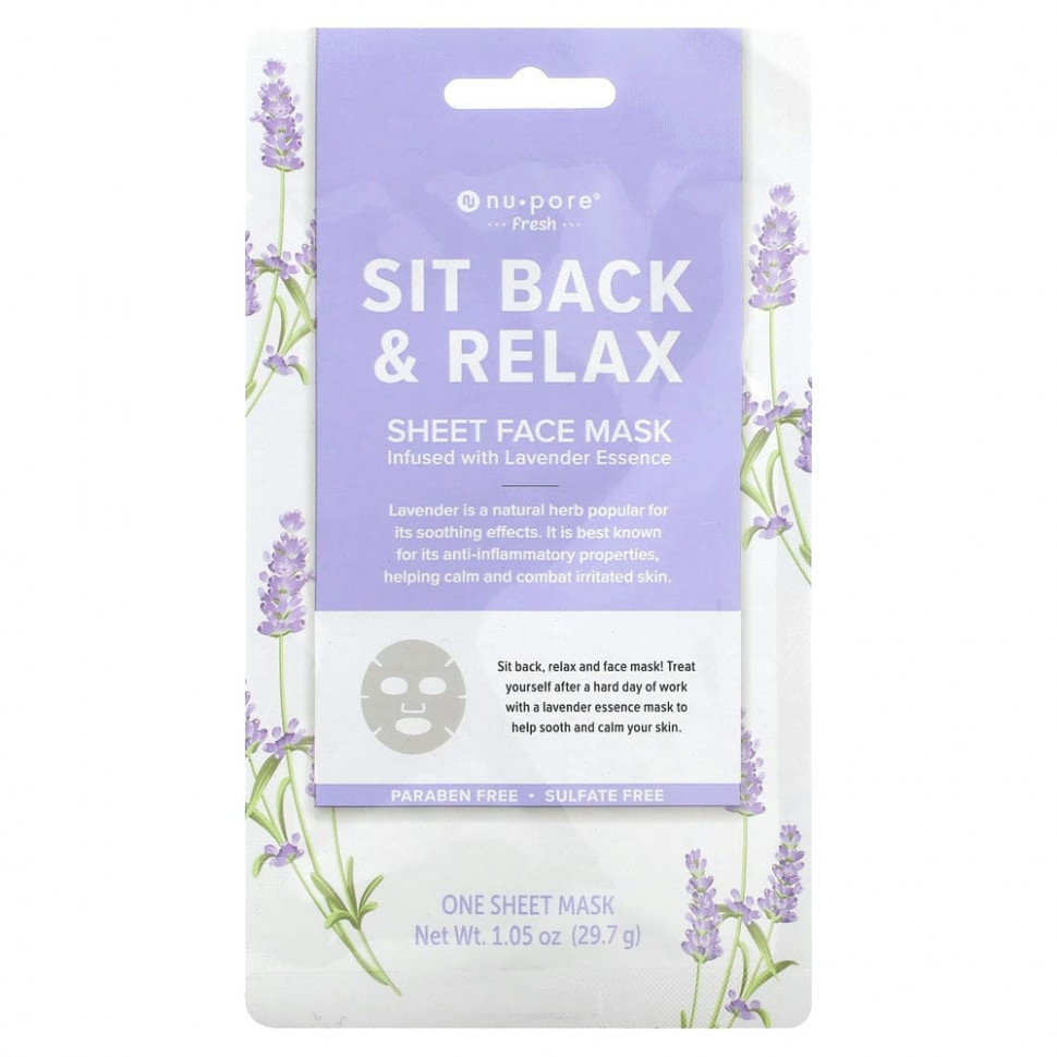   (Iherb) Nu-Pore, Sit Back & Relax,     , , 1 ., 29,7  (1,05 )    -     , -, 