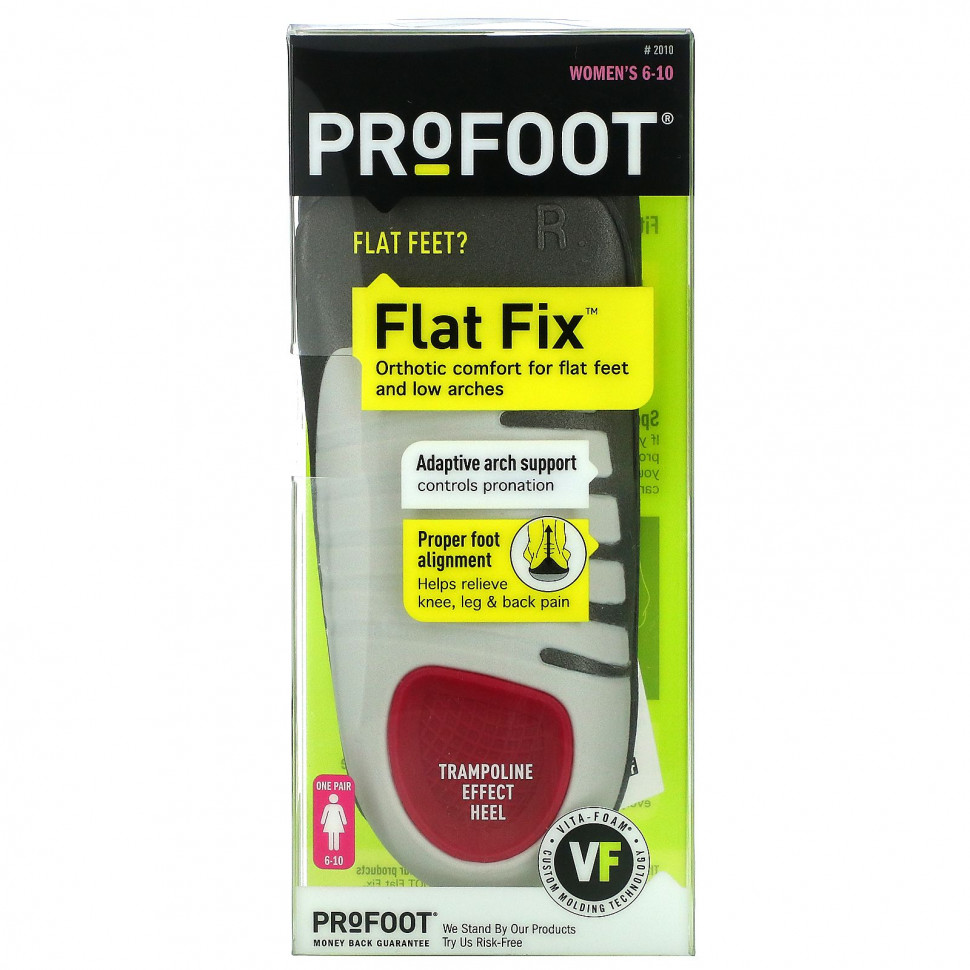 ���� ������ (Iherb) Profoot, Flat Fix, ���������� ��������� ����� �����, ��� ������ 6�10 ���, 1 ����, ������ �� 1680 ���