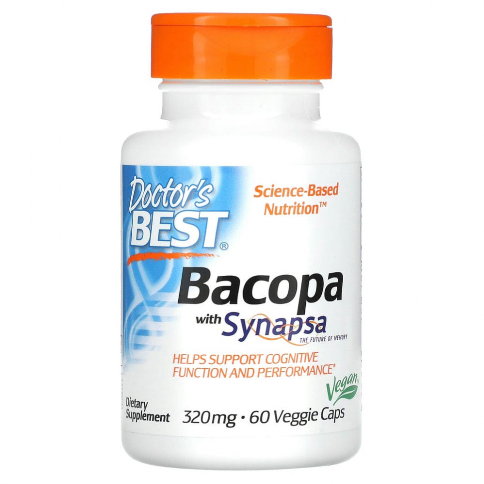 ���� ������ (Iherb) Doctor's Best, ������ � Synapsa, 320 ��, 60 �������������� ������, ������ �� 3870 ���