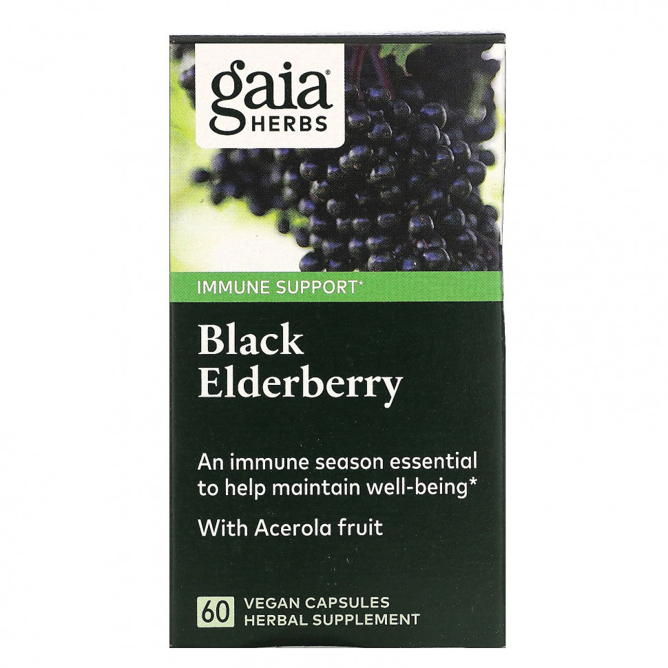 ���� ������ (Iherb) Gaia Herbs, ������ ������ � �������� �������, 60 ��������� ������, ������ �� 4830 ���