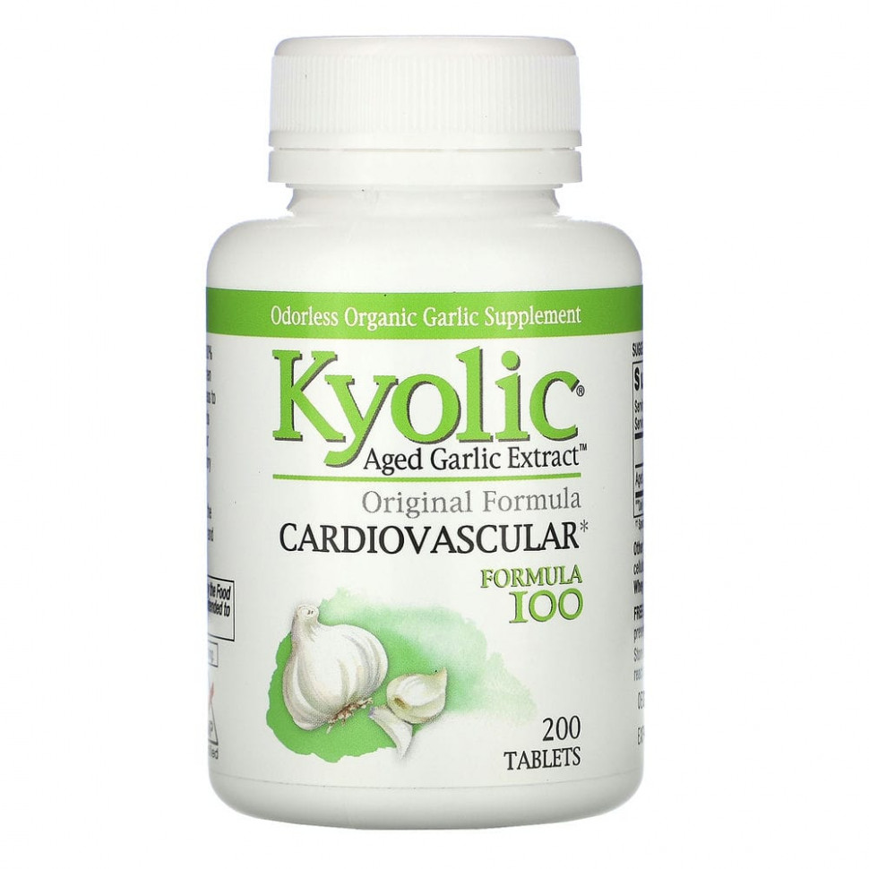   (Iherb) Kyolic,   - , Formula 100, 200     -     , -, 