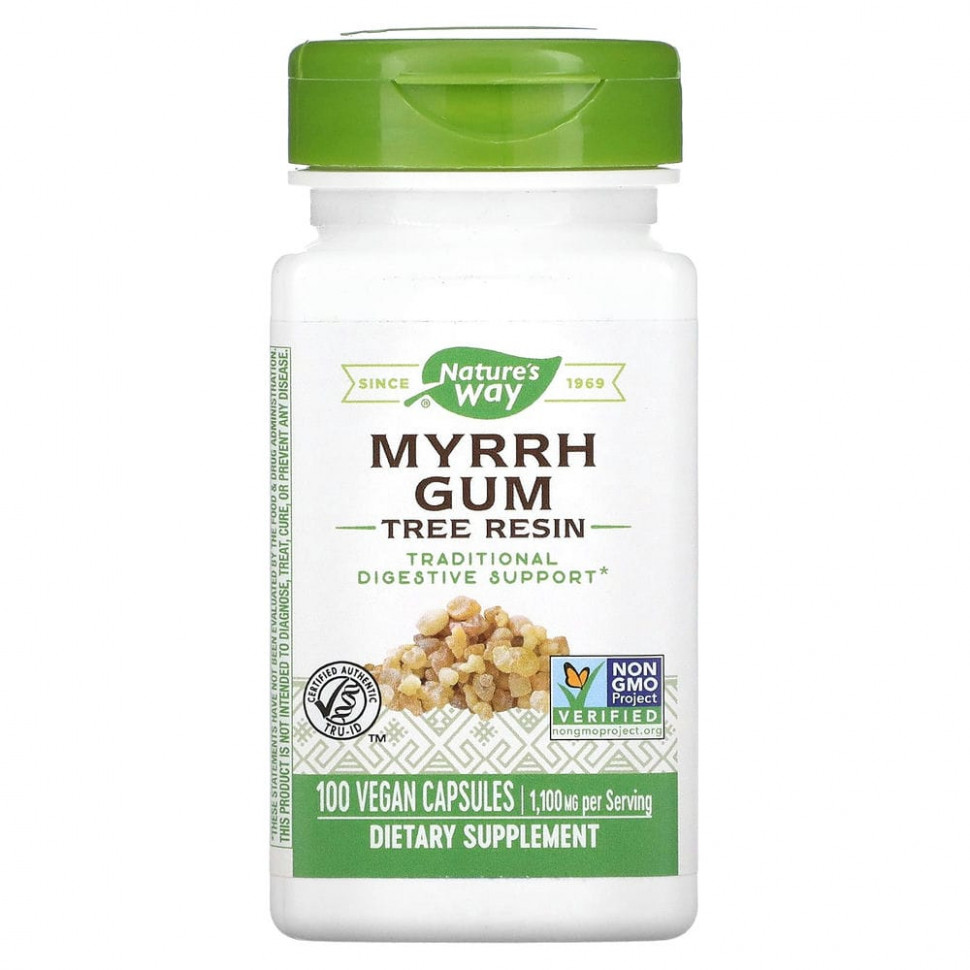   (Iherb) Nature's Way, Myrrh Gum,  , 550 , 100      -     , -, 