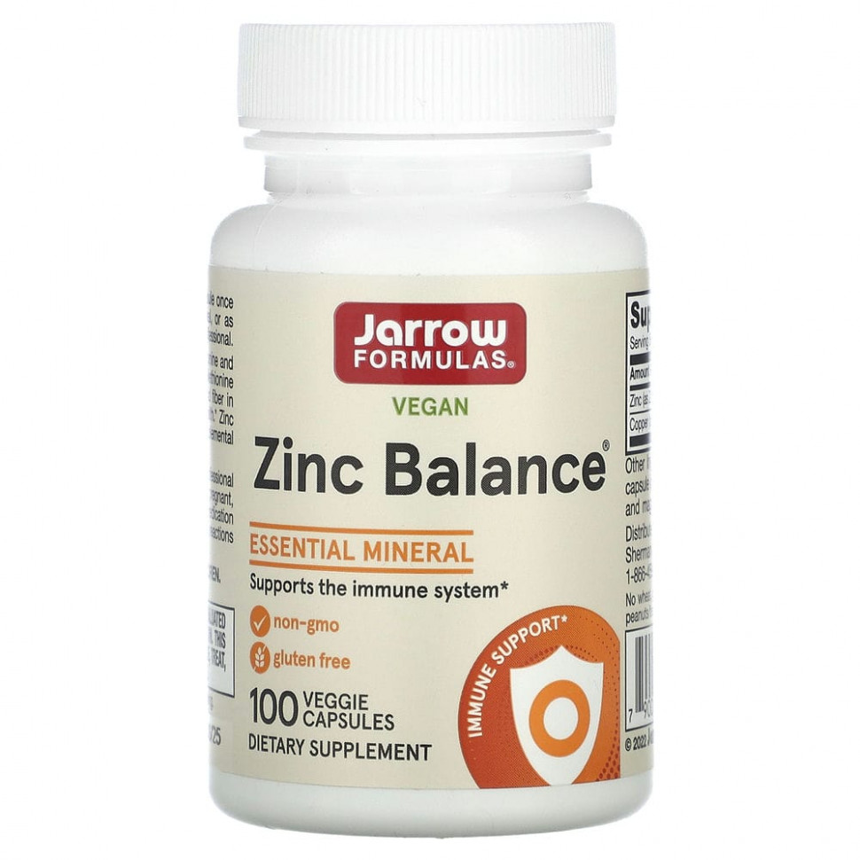   (Iherb) Jarrow Formulas, Zinc Balance, 100      -     , -, 