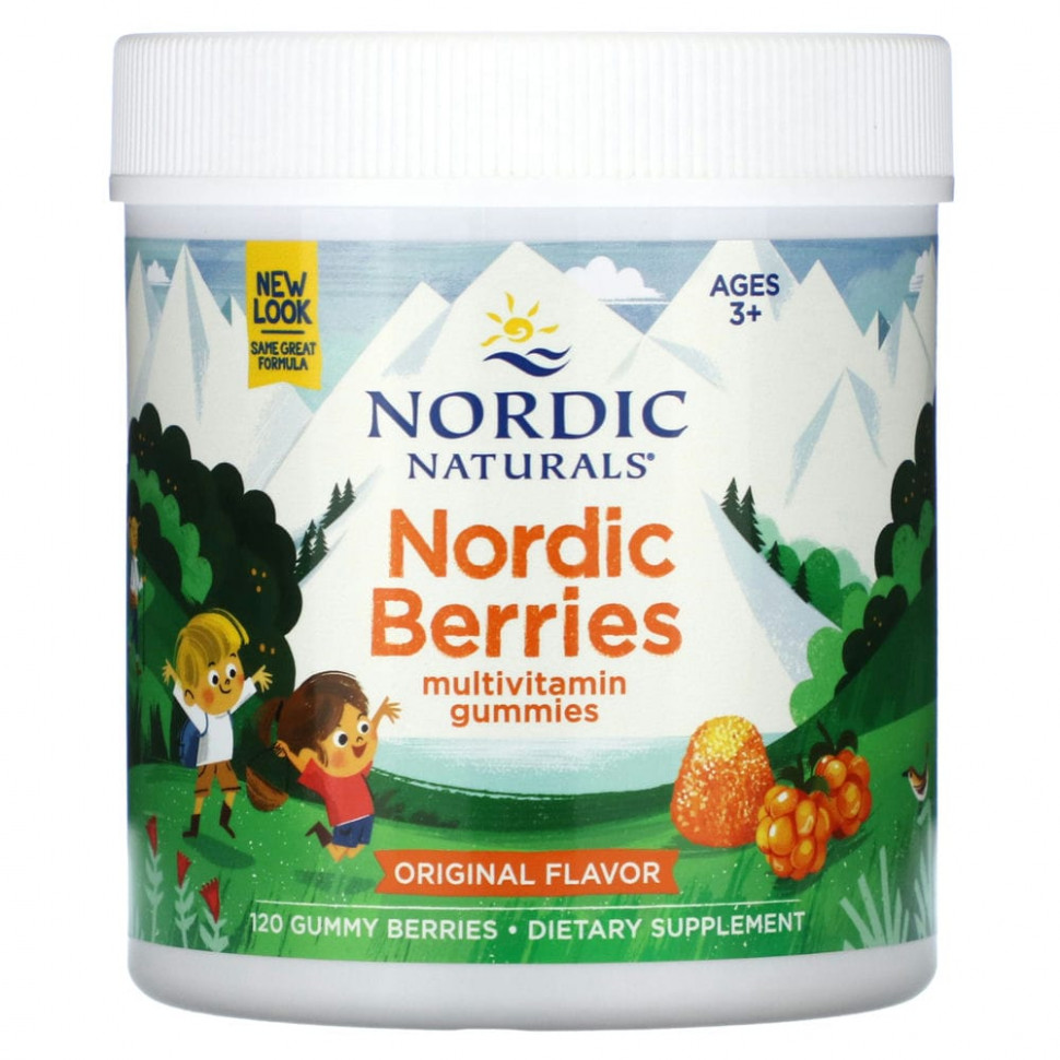   (Iherb) Nordic Naturals, Nordic Berries,   ,  , 120 -     -     , -, 