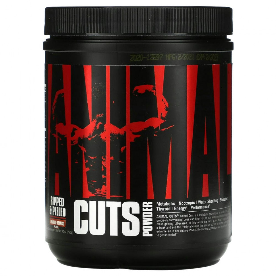   (Iherb) Universal Nutrition, Animal Cuts,   , 265  (9,3 )    -     , -, 