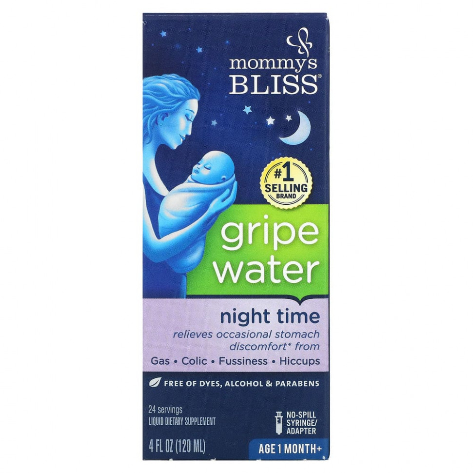 ���� ������ (Iherb) Mommy's Bliss, ����� ���, ������� �� �����, 4 ����� (120 ��), ������ �� 3270 ���