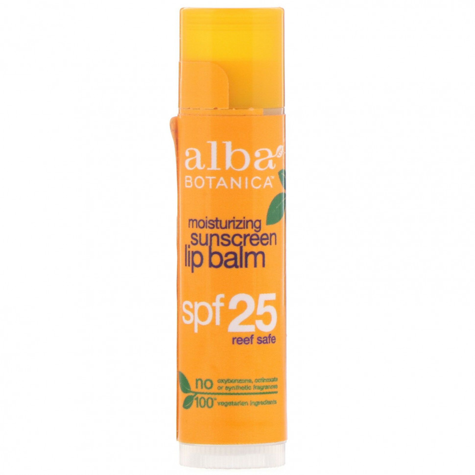 ���� ������ (Iherb) Alba Botanica, ����������� �������������� ������� ��� ���, SPF 25, 4,2 (0,15 �����), ������ �� 640 ���