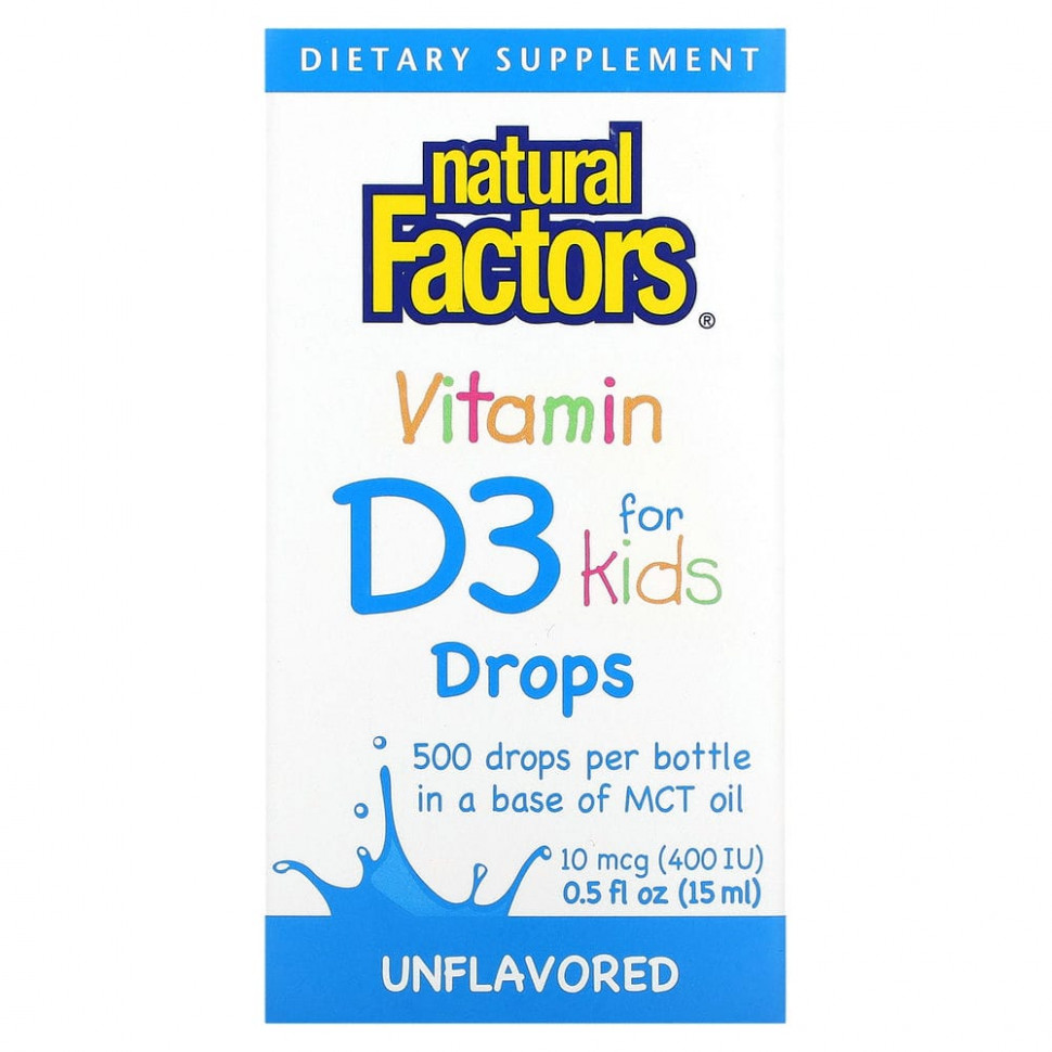   (Iherb) Natural Factors,  D3    ,  , 10  (400 ), 15  (0,5 . )    -     , -, 