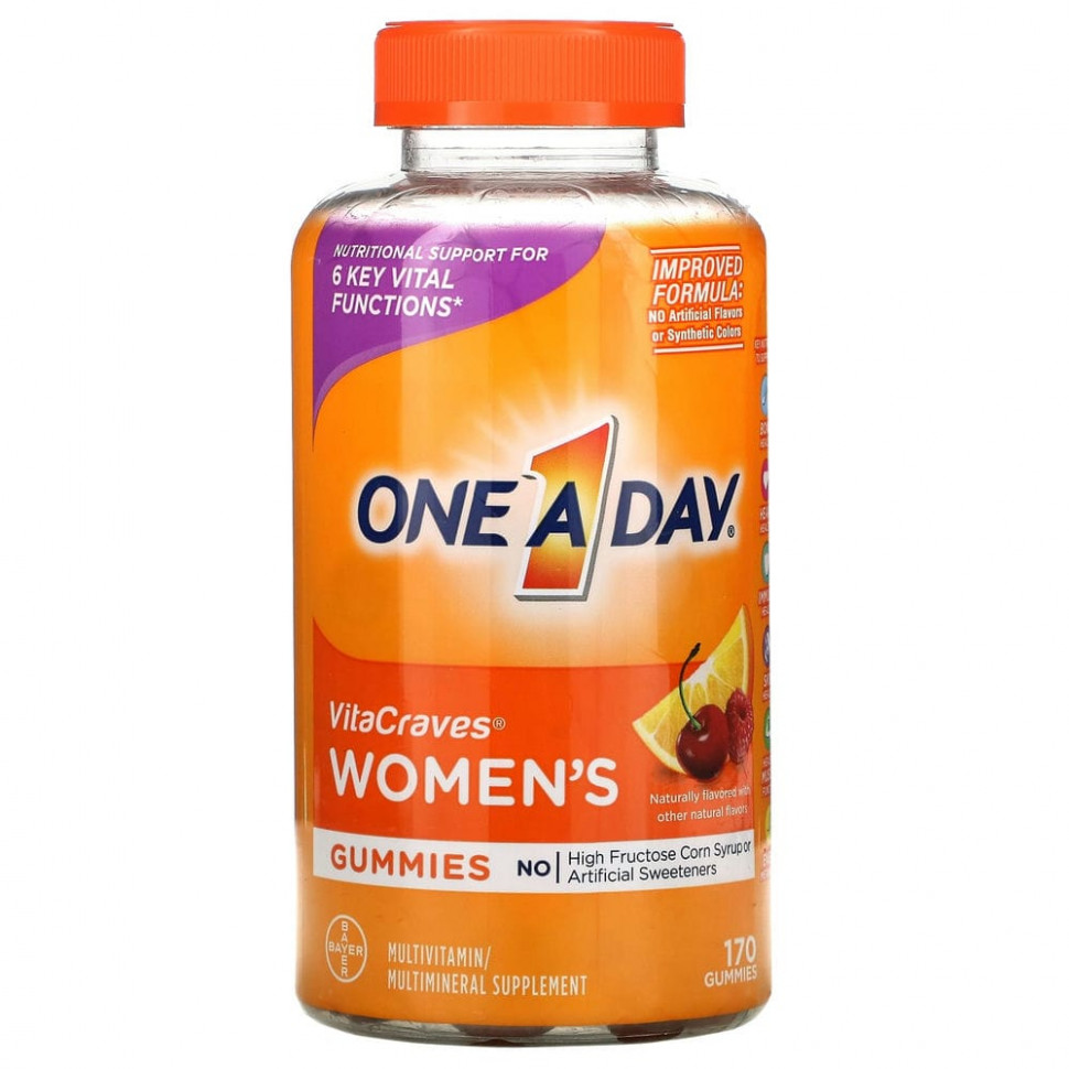   (Iherb) One-A-Day, VitaCraves  ,    , 170      -     , -, 