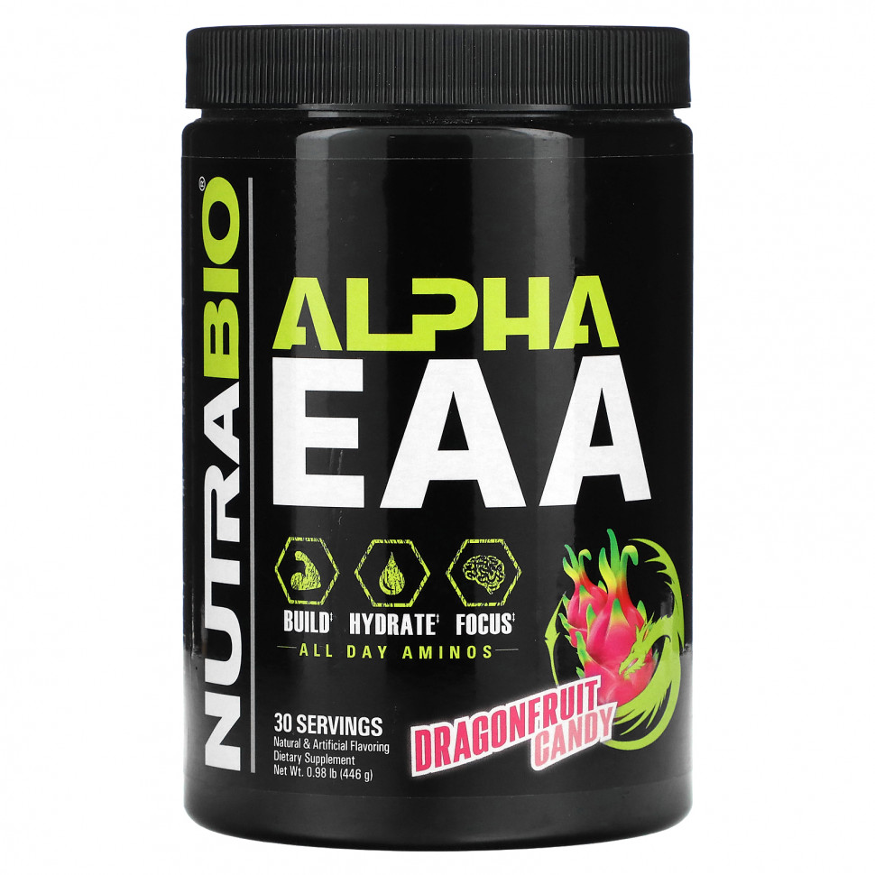 ���� ������ (Iherb) Nutrabio Labs, Alpha EAA, ������� �� ���������� ������, 446 � (0,98 �����), ������ �� 6870 ���