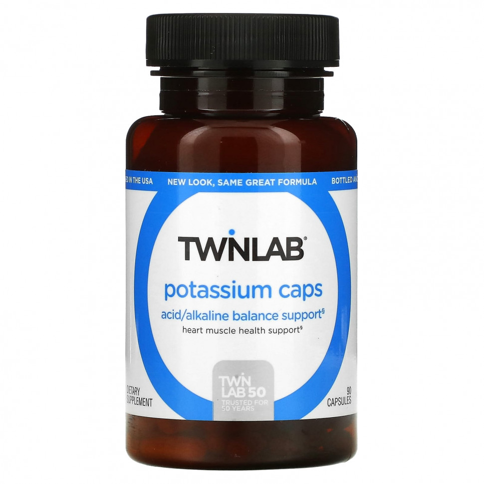 ���� ������ (Iherb) Twinlab, ����� � ��������, 90 ������, ������ �� 1310 ���