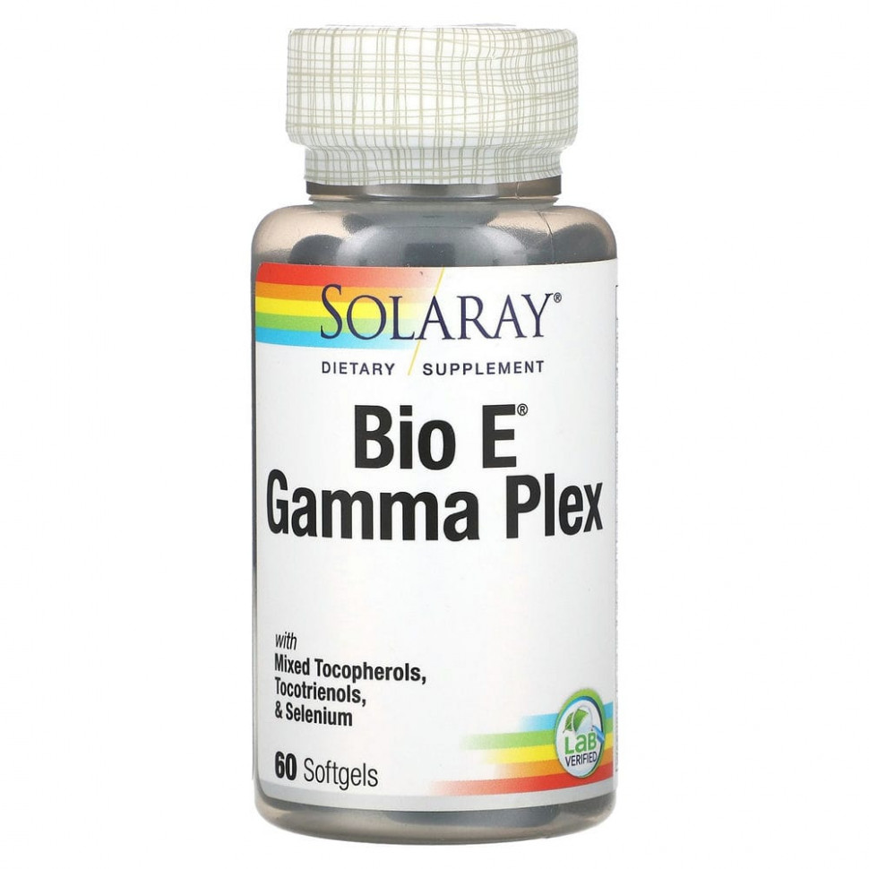   (Iherb) Solaray, Bio E Gamma Plex, 60      -     , -, 