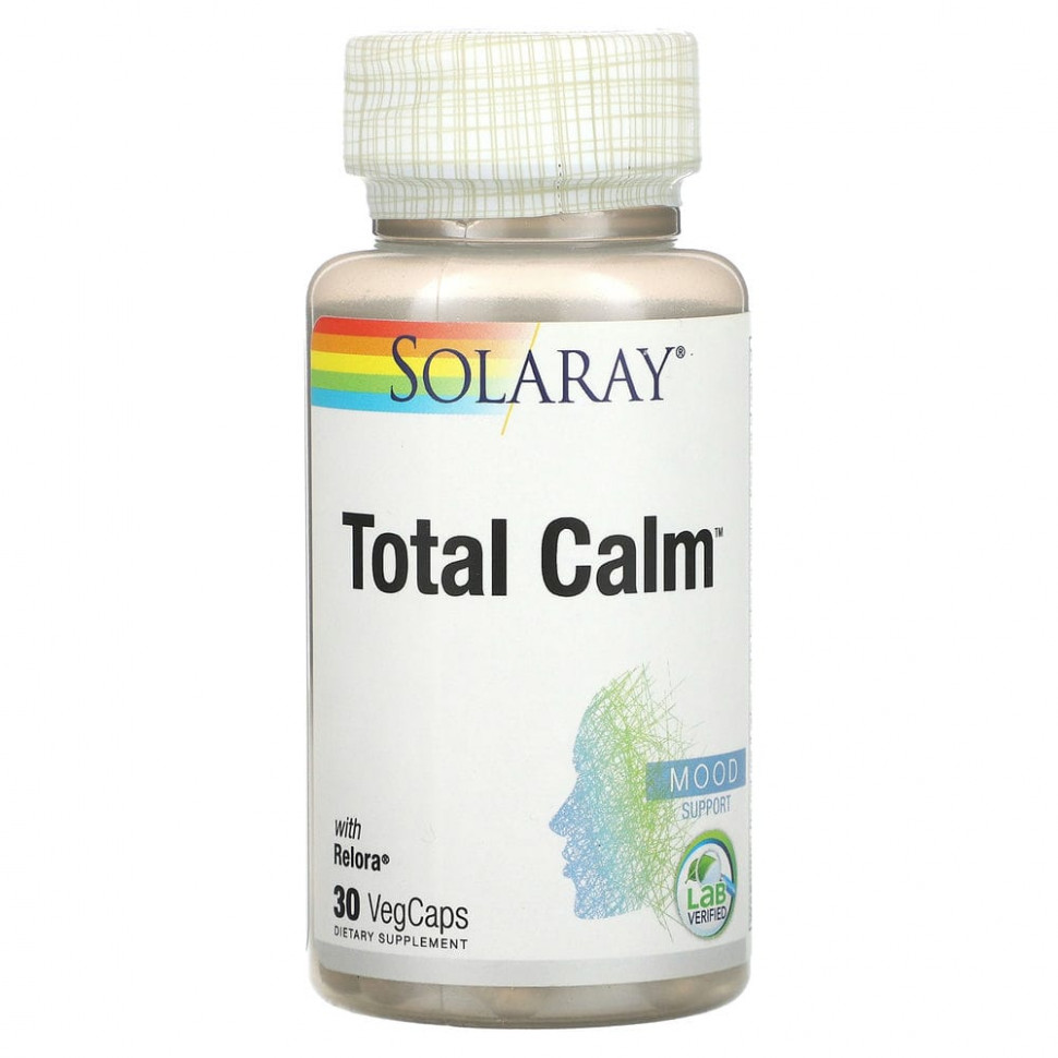 ���� ������ (Iherb) Solaray, Total Calm with Relora, 30 ������������ ������, ������ �� 2800 ���