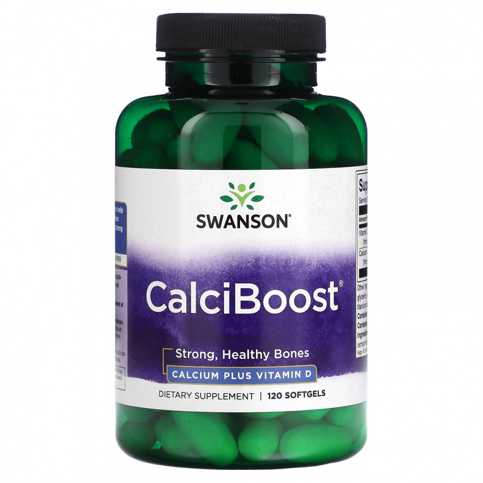   (Iherb) Swanson, CalciBoost`` 120      -     , -, 