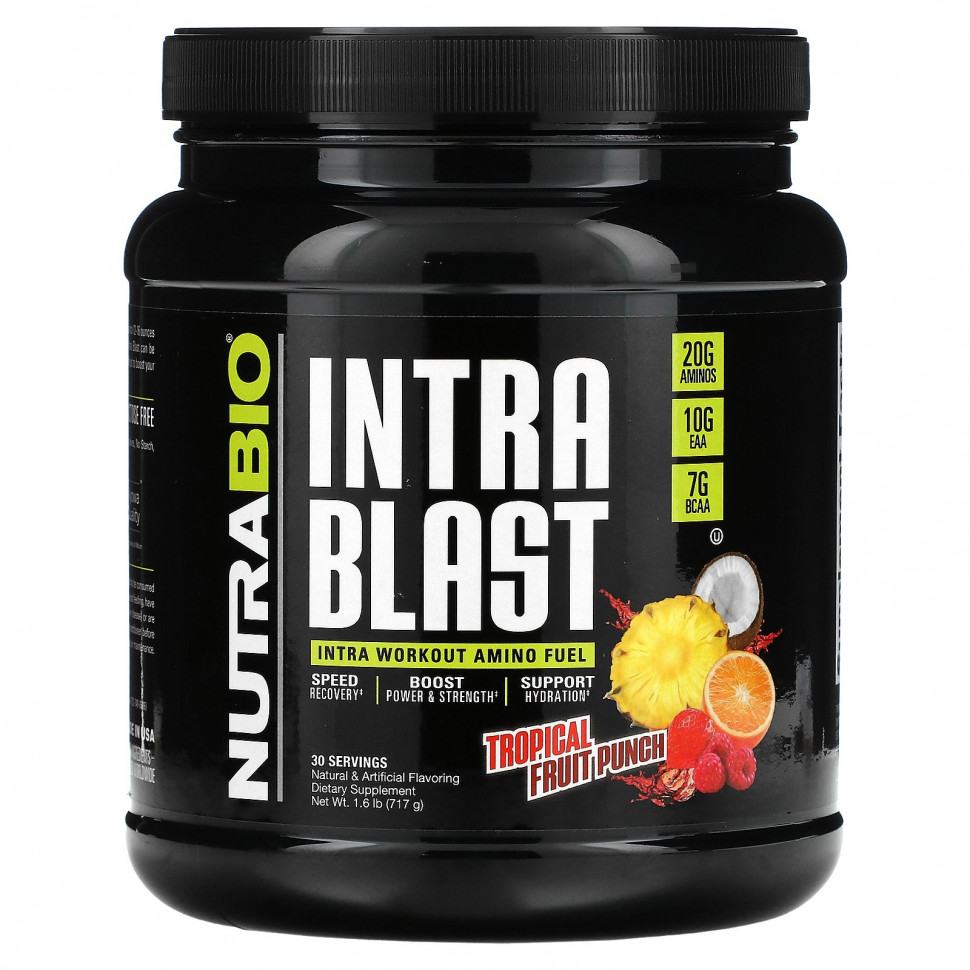���� ������ (Iherb) NutraBio Labs, Intra Blast, ����� ����������� �� ����� ����������, ���� �� ����������� �������, 717 � (1,6 �����), ������ �� 7250 ���