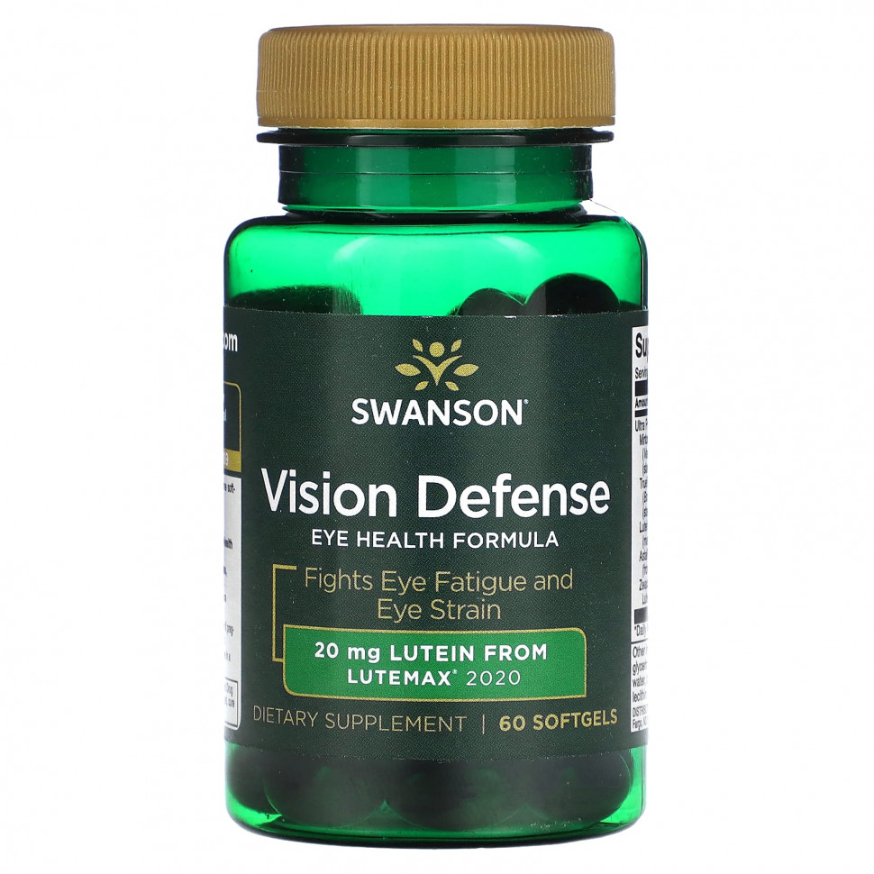   (Iherb) Swanson, Vision Defense, 60      -     , -, 