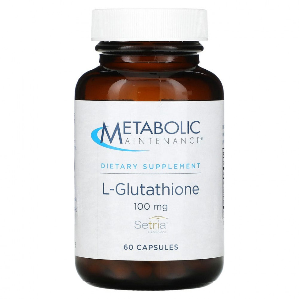 ���� ������ (Iherb) Metabolic Maintenance, L-���������, 100 ��, 60 ������, ������ �� 4690 ���