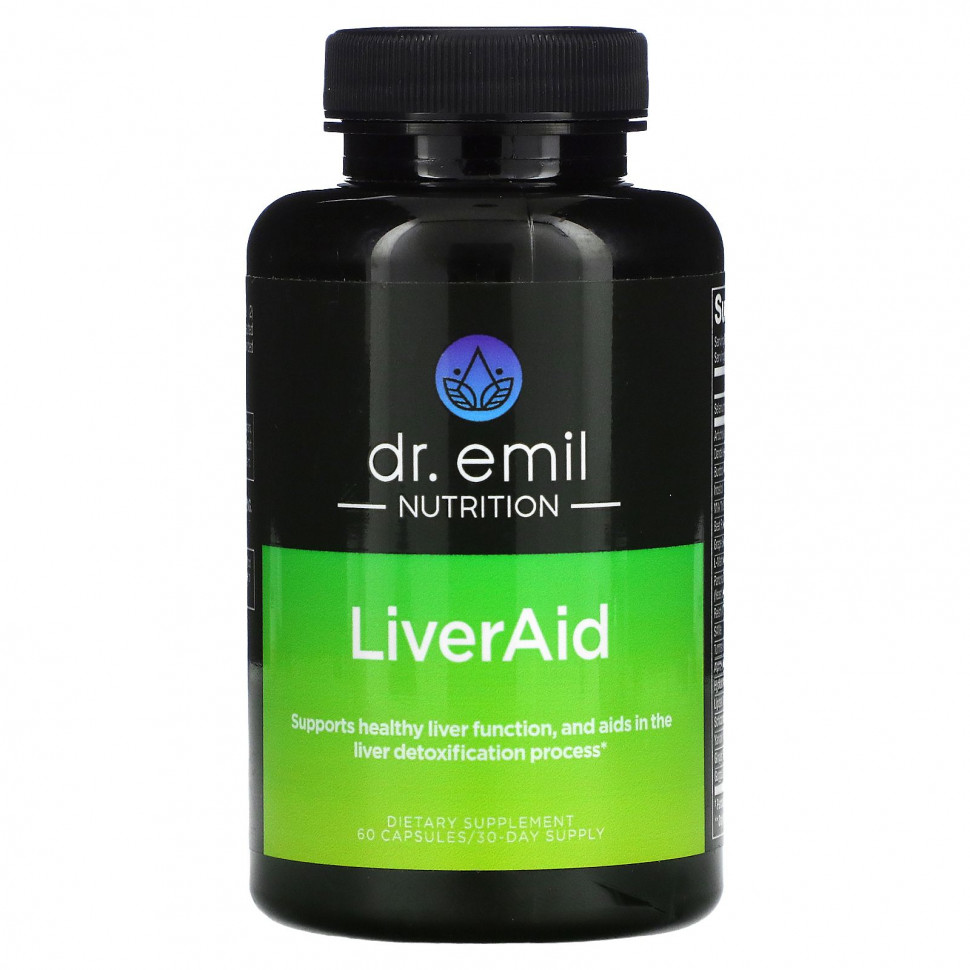   (Iherb) Dr Emil Nutrition, LiverAid, 60     -     , -, 