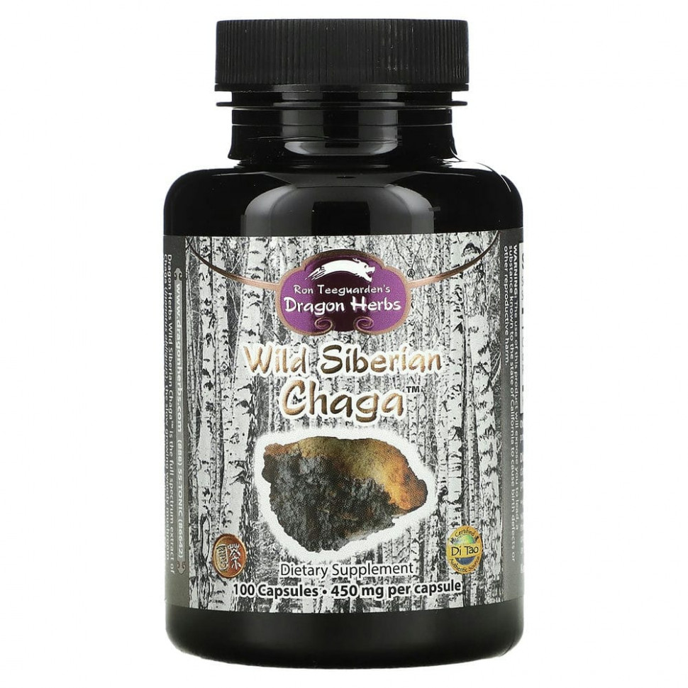 ���� ������ (Iherb) Dragon Herbs, ����� ��������� ����, 500 ��, 100 ������, ������ �� 4930 ���