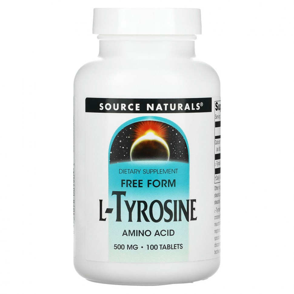   (Iherb) Source Naturals, L-, 500 , 100     -     , -, 