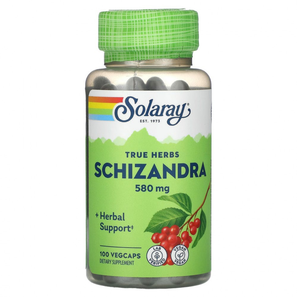   (Iherb) Solaray, , 580 , 100      -     , -, 