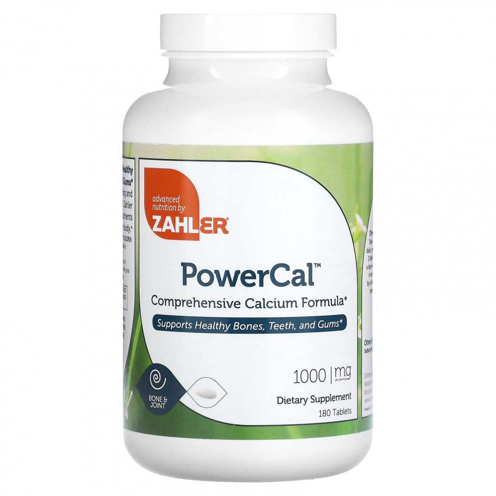 ���� ������ (Iherb) Zahler, PowerCal, ����������� ������� �������, 250 ��, 180 ��������, ������ �� 4680 ���