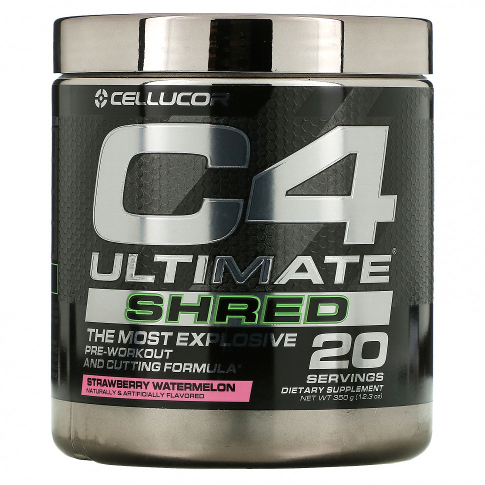 ���� ������ (Iherb) Cellucor, C4 Ultimate Shred, ����� �����������, �������� � �����, 350 � (12,3 �����), ������ �� 10440 ���