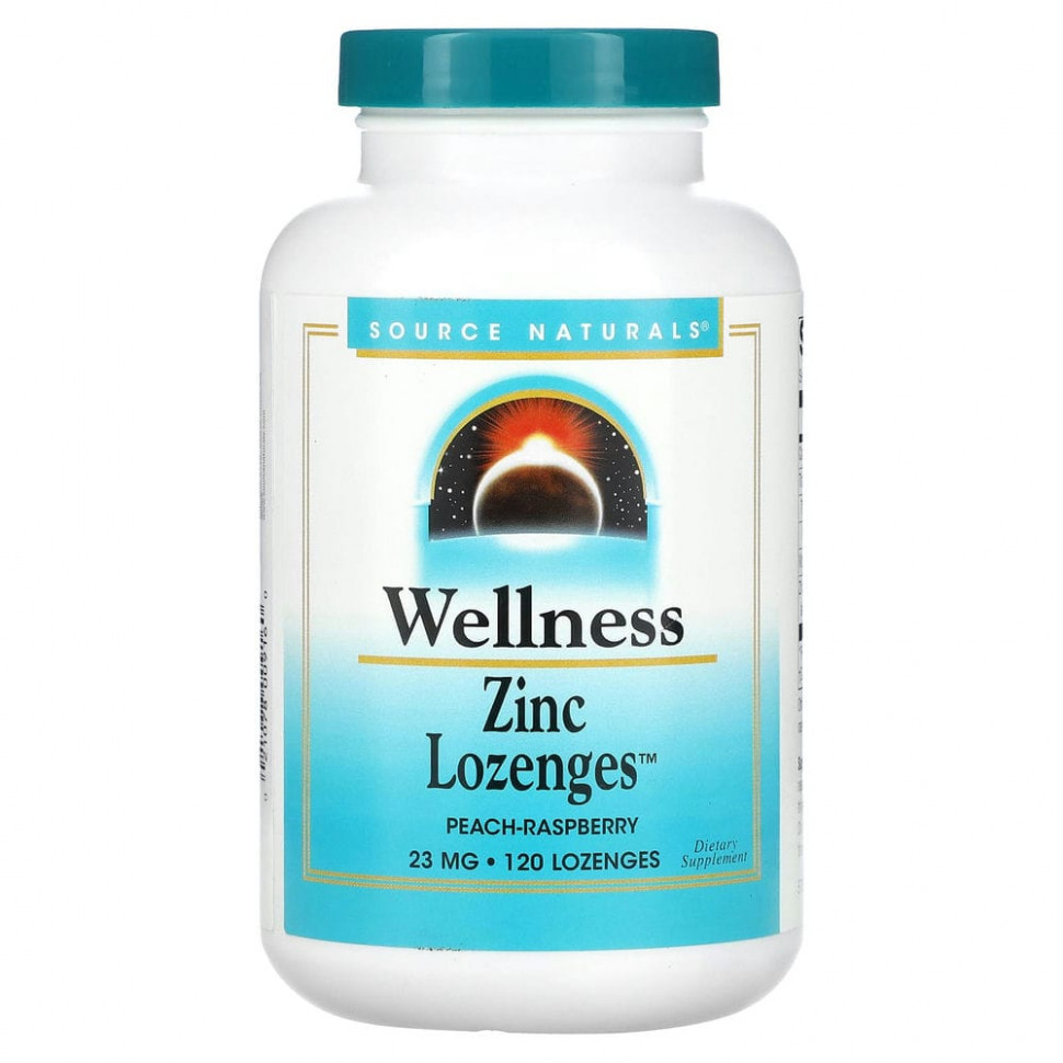 ���� ������ (Iherb) Source Naturals, Wellness, ������� � ������, ���� ������� � ������, 23 ��, 120 ��������, ������ �� 2970 ���