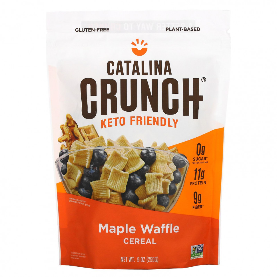 ���� ������ (Iherb) Catalina Crunch, Keto Friendly Cereal, �������� �����, 255 � (9 �����), ������ �� 2270 ���