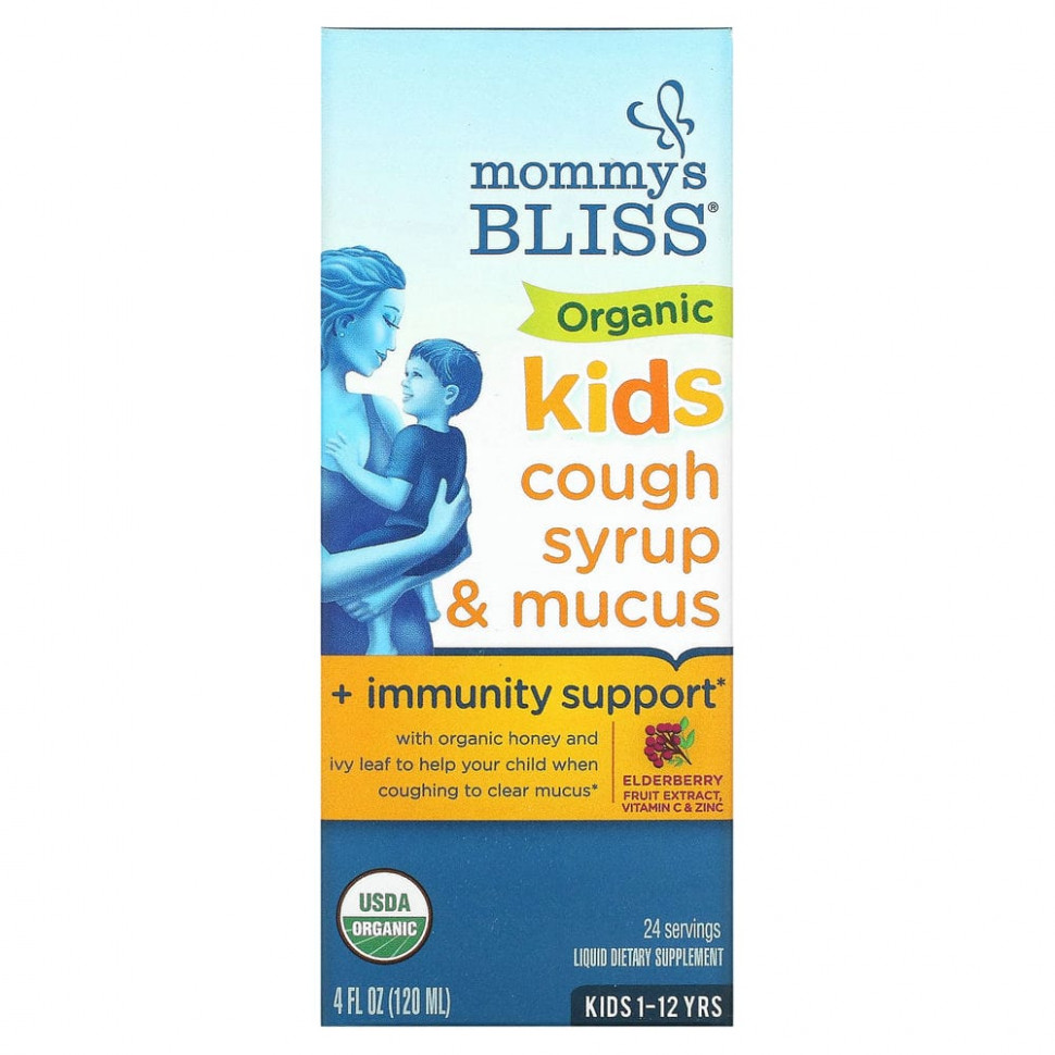   (Iherb) Mommy's Bliss,      ,  ,    1  12 , 120  (4 . )    -     , -, 