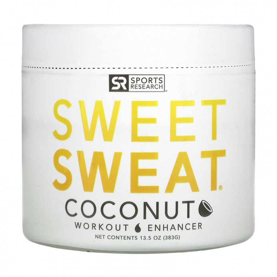 ���� ������ (Iherb) Sports Research, 'Sweet Sweat', ����������������� �������� � ��������� ������, 13,5 ����� (383 �), ������ �� 10040 ���