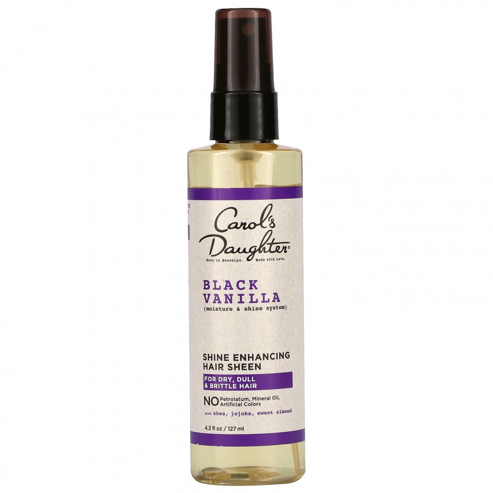���� ������ (Iherb) Carol's Daughter, Black Vanilla, Moisture & Shine System, ��������� ����� �����, 127 �� (4,3 ����. �����), ������ �� 3300 ���