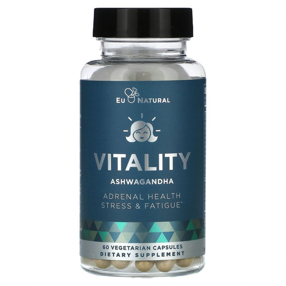   (Iherb) Eu Natural, Vitality Ashwagandha, 60      -     , -, 