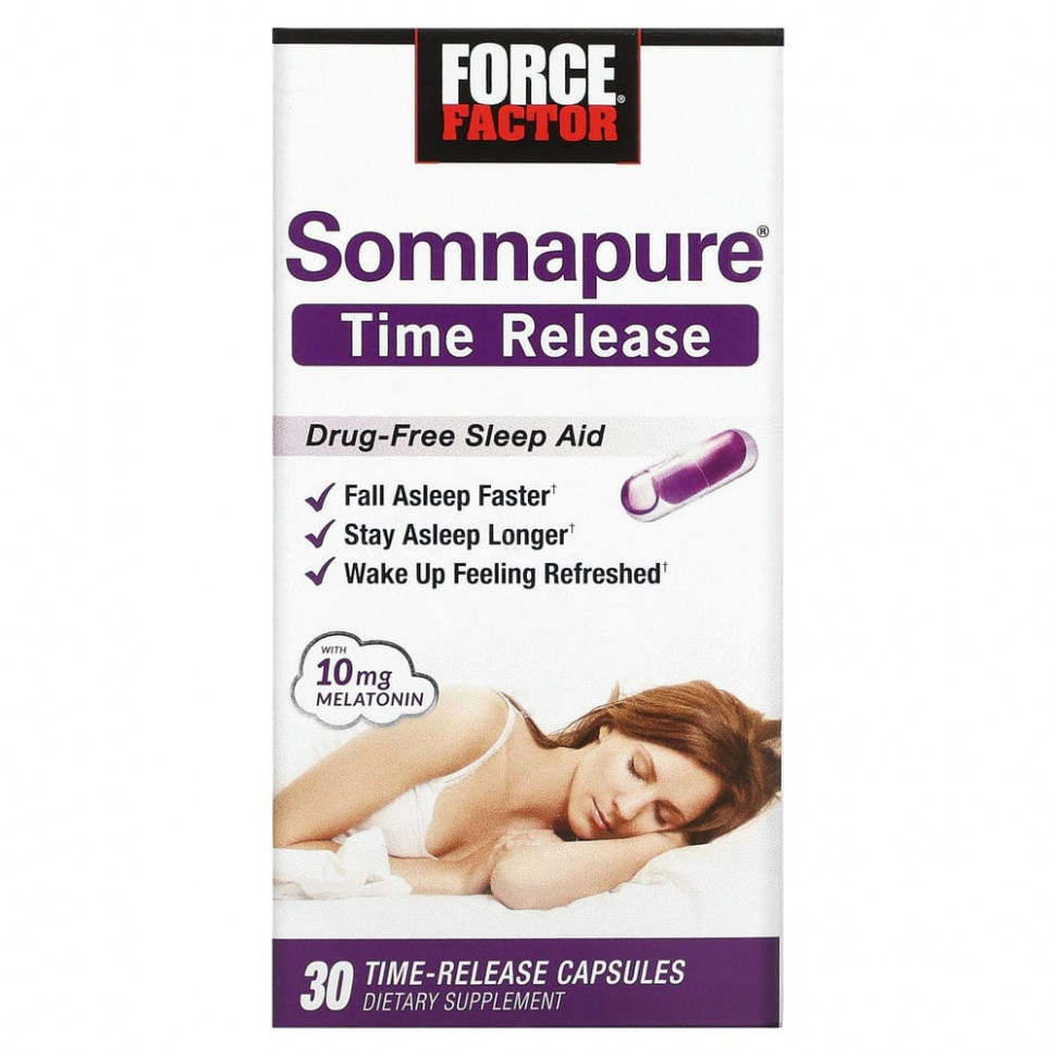   (Iherb) Force Factor, Somnapure,    , 10 , 30        -     , -, 