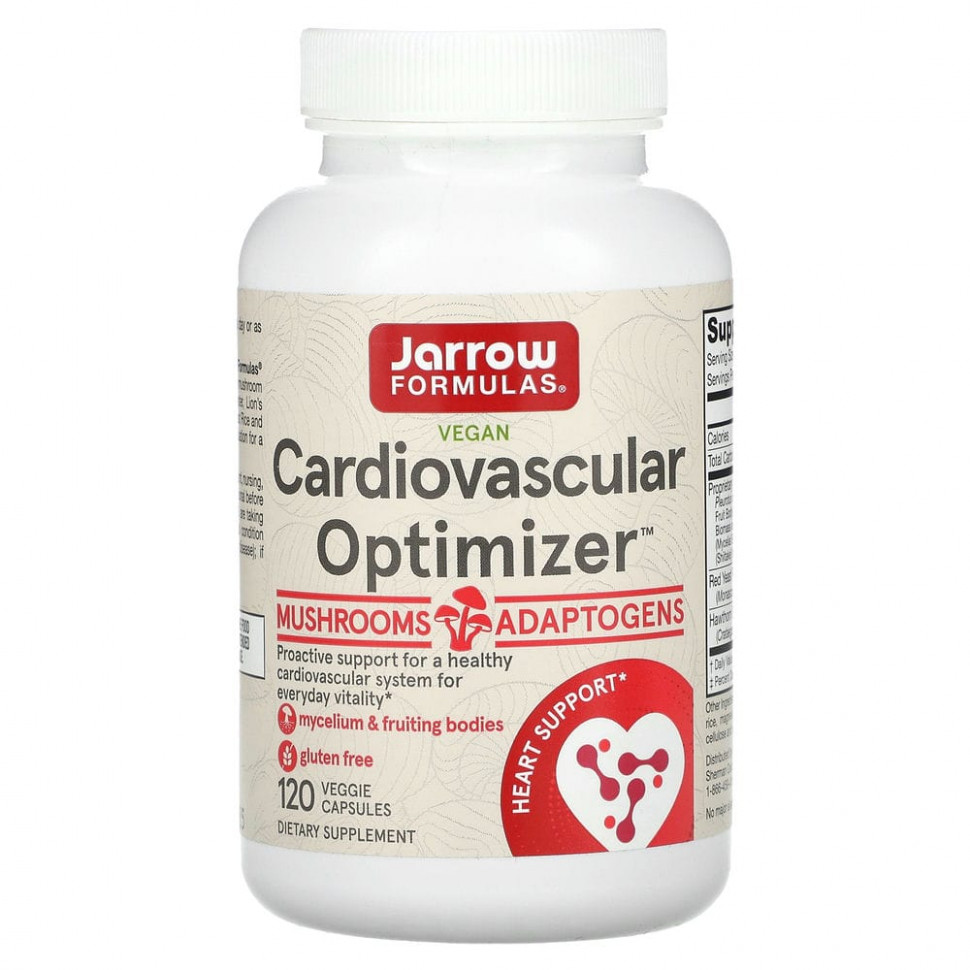   (Iherb) Jarrow Formulas, Cardiovascular Optimizer, 120      -     , -, 