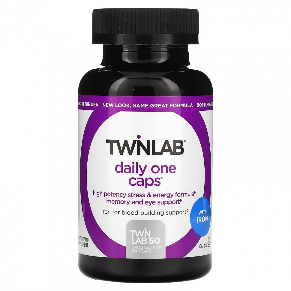   (Iherb) Twinlab, Daily One Caps  , 90     -     , -, 