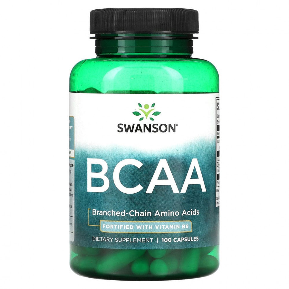   (Iherb) Swanson, BCAA`` 100     -     , -, 