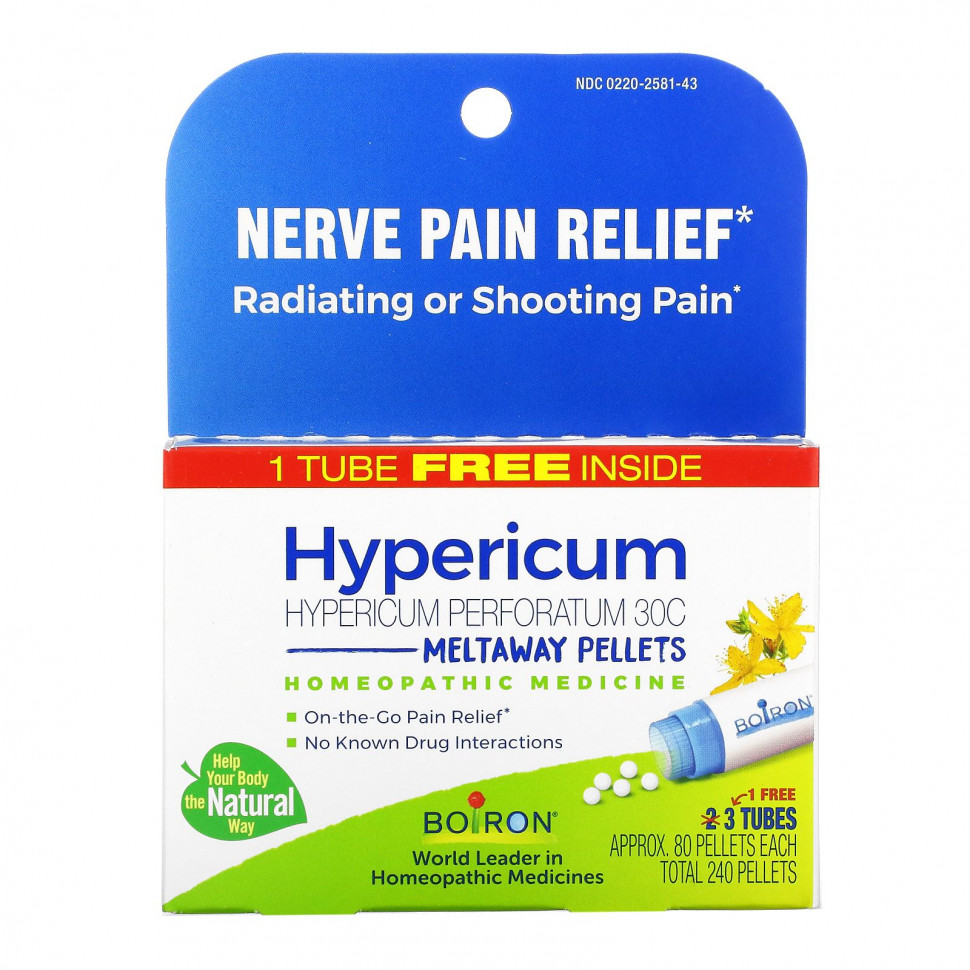   (Iherb) Boiron, Hypericum,     ,  Meltaway, 30C, 3 , 80       -     , -, 