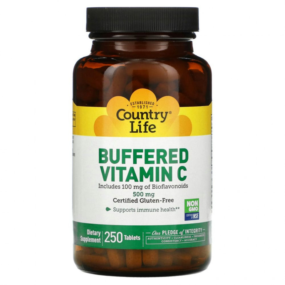   (Iherb) Country Life,   C, 500 , 250     -     , -, 