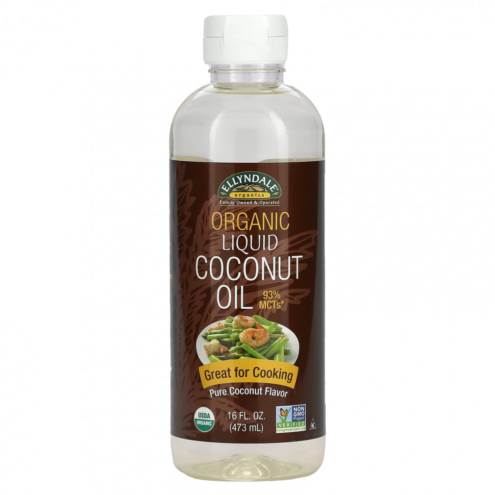 ���� ������ (Iherb) NOW Foods, Ellyndale Organics, ������������ ������ ��������� �����, ������ �����, 473 �� (16 ����. �����), ������ �� 3570 ���
