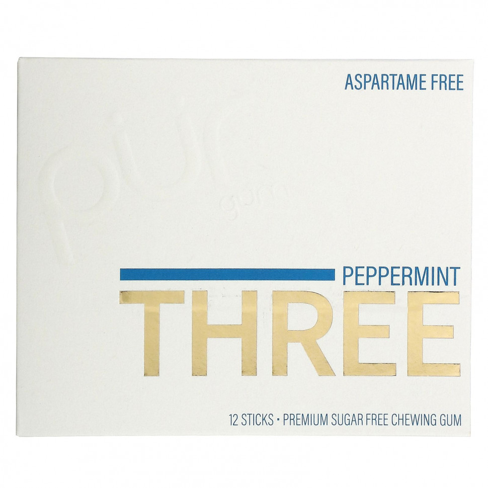   (Iherb) The PUR Company, Peppermint Three,    , 12     -     , -, 