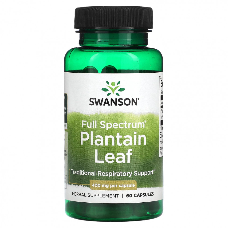 ���� ������ (Iherb) Swanson, ������ ����������� ������� �������, 400 ��, 60 ������, ������ �� 860 ���