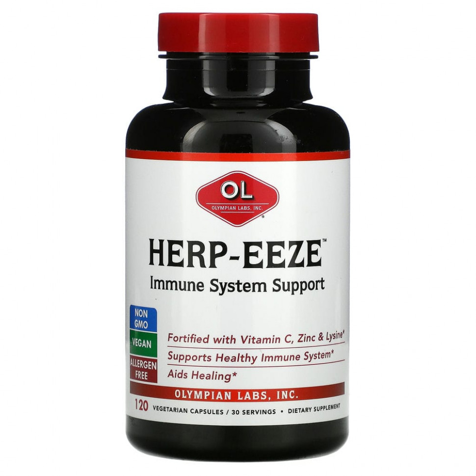���� ������ (Iherb) Olympian Labs, Herp-Eeze, 120 �������������� ������, ������ �� 12390 ���
