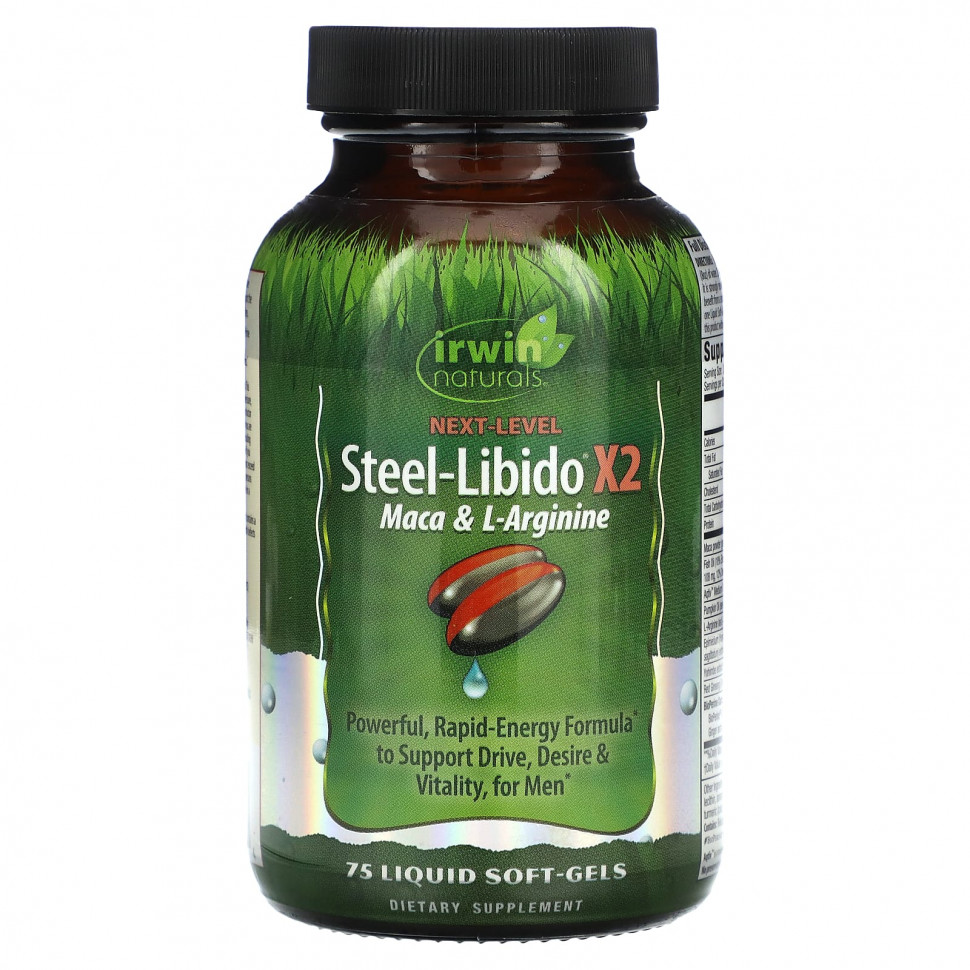   (Iherb) Irwin Naturals, Steel-Libido X2,   L-, 75      -     , -, 