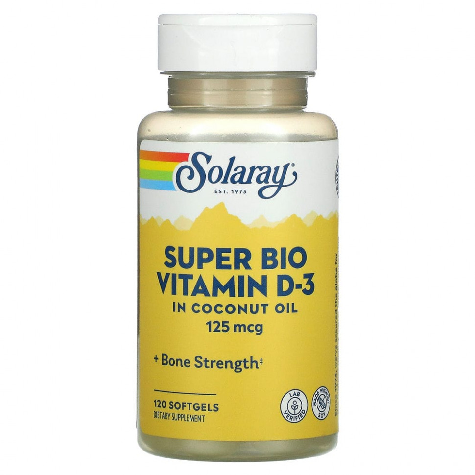   (Iherb) Solaray,    D-3, 5 000 , 120      -     , -, 