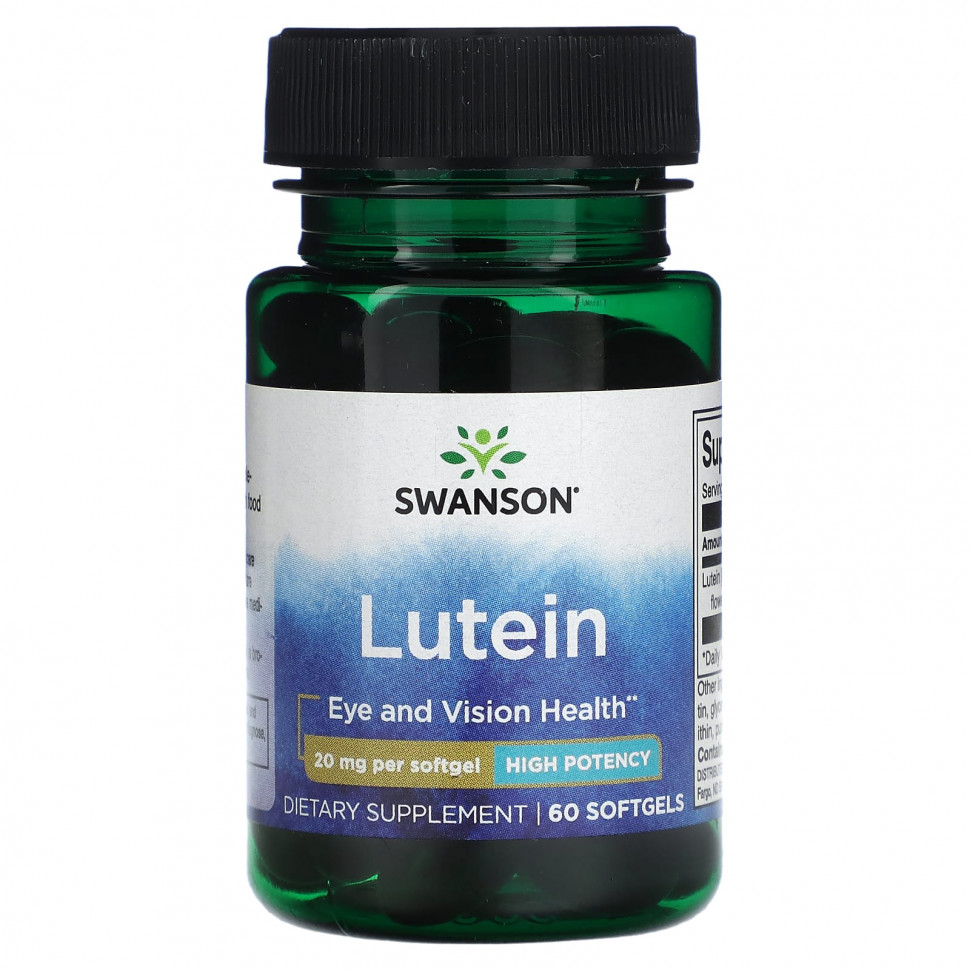   (Iherb) Swanson, ,  , 20 , 60      -     , -, 