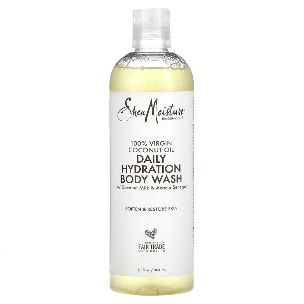 ���� ������ (Iherb) SheaMoisture, 100% ��������� ����� ������� ������, �������� ��� ����������� ���������� ����, 13 ������ ����� (384 ��), ������ �� 2140 ���