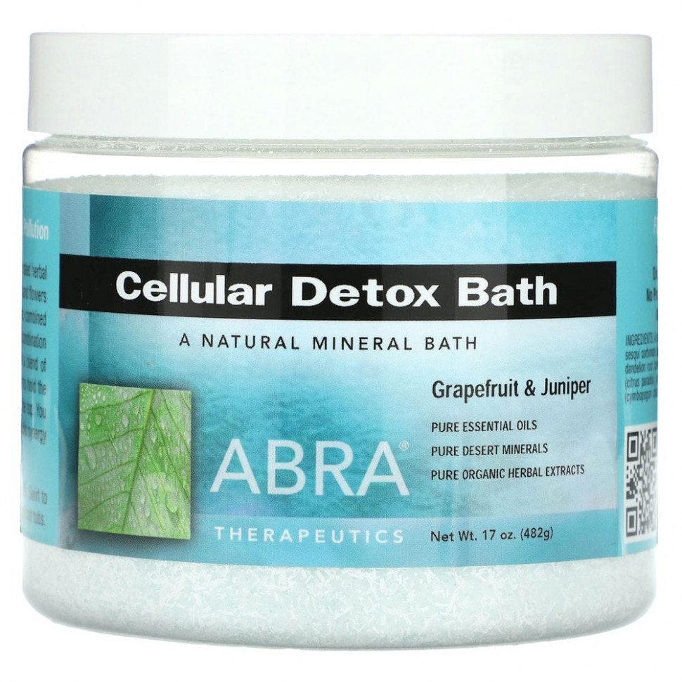 ���� ������ (Iherb) Abracadabra, Abra Therapeutics, Cellular Detox Bath, ��������� � ������������, 482 � (17 �����), ������ �� 2780 ���