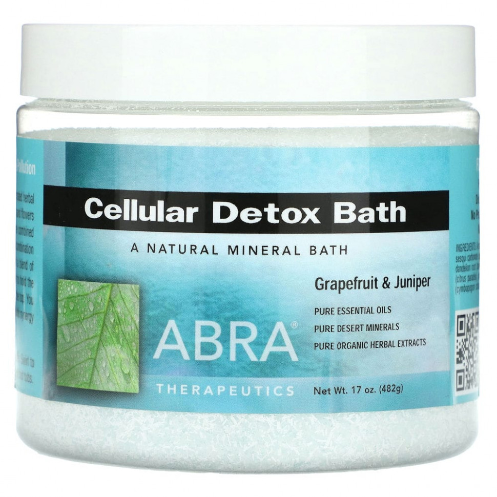   (Iherb) Abracadabra, Abra Therapeutics, Cellular Detox Bath,   , 482  (17 )    -     , -, 