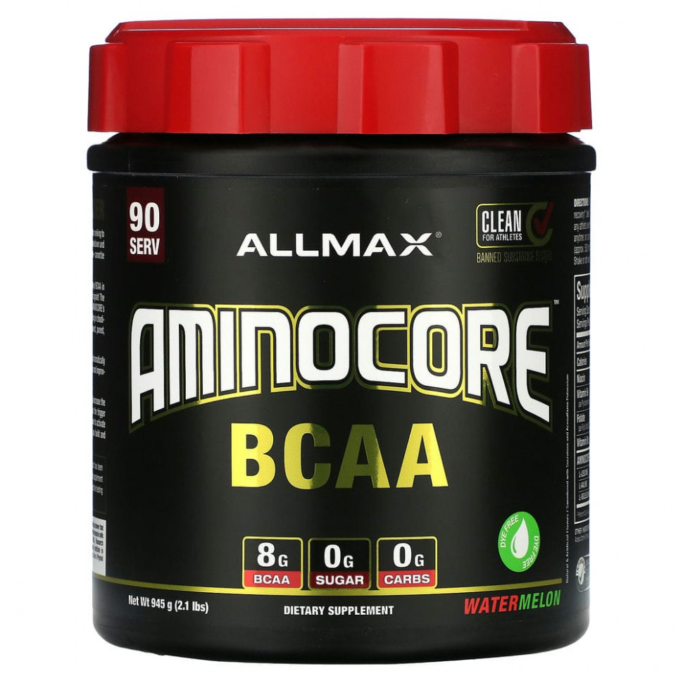 ���� ������ (Iherb) ALLMAX, AMINOCORE BCAA, �����, 945 � (2,1 �����), ������ �� 10080 ���